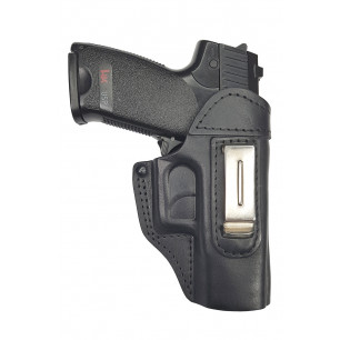 IWB Holster for Heckler & Koch P8 (USP) – Leather Holster for Concealed Carry