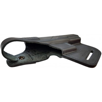 Leather Holster for CZ 75 P-07 Duty OWB – Right-Handed with Snap Button
