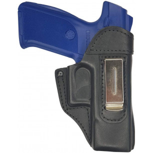 IWB 3 真皮槍套 適用 Ruger SR9 VlaMiTex – 正面