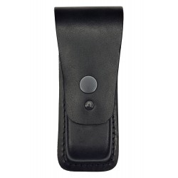 M1 Magazintasche aus Leder schwarz für Walther 9mm Para Magazine VlaMiTex