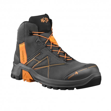 HAIX CONNEXIS Safety+ GTX mid grey-orange