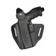 B24 Leather Holster for Umarex T4E HDP 50 black VlaMiTex