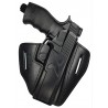 U24 Holster en cuir pour Umarex T4E HDP 50 Noir VlaMiTex