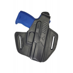 Heckler & Koch P2000 OWB Leder Holster – Rechtshänder mit Druckknopf