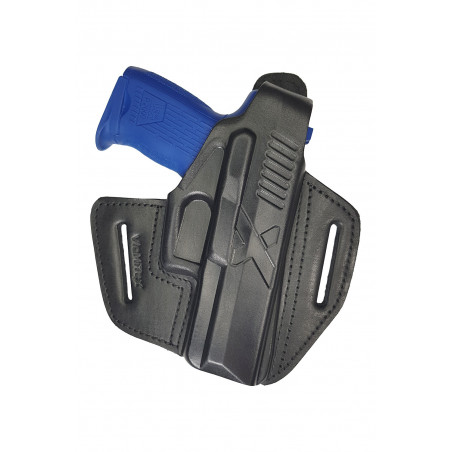 Heckler & Koch P2000 OWB Leder Holster – Rechtshänder mit Druckknopf