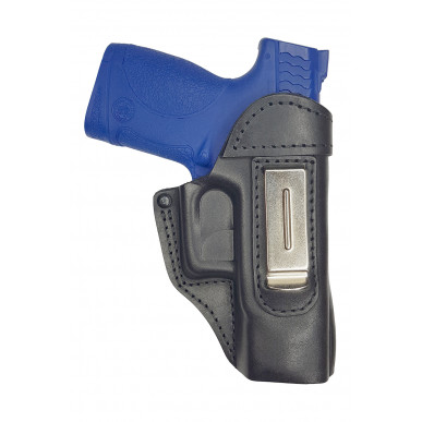 IWB 3 Leather Holster for Smith & Wesson MP 9 Compact VlaMiTex