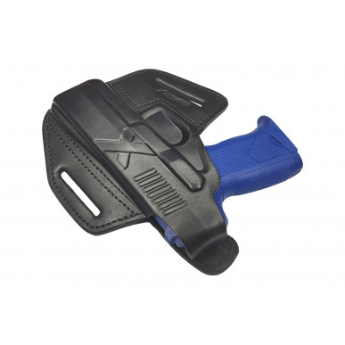 Heckler & Koch P2000 OWB Leder Holster – Rechtshänder mit Druckknopf