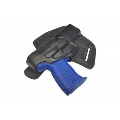 Heckler & Koch P2000 OWB Leder Holster – Rechtshänder mit Druckknopf