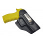 Funda de Cuero IWB 3 para Taurus TH9 Negro Transporte Oculto VlaMiTex