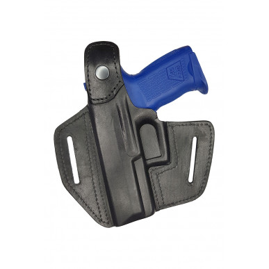 Heckler & Koch P2000 OWB Leder Holster – Rechtshänder mit Druckknopf