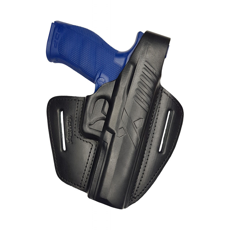 B2 Кожен кобур за Walther PDP цевка 5 инча черен VlaMiTex B2 Кожен кобур за Walther PDP цевка 5 инча черен VlaMiTex