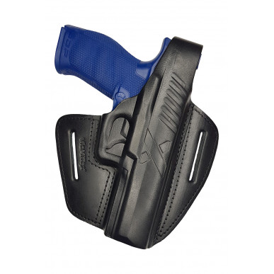 Leder Holster für Walther PDP OWB – Rechtshänder mit Druckknopf