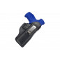 IWB 7 Leather Holster for Walther Q5 Match Black VlaMiTex