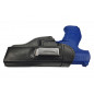 IWB 7 Leder Holster für Walther Q5 Match schwarz VlaMiTex