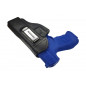 IWB 7 Leder Holster für Walther Q5 Match schwarz VlaMiTex