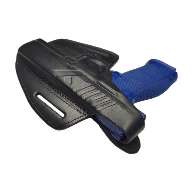 B2 кожаная кобура для Walther PDP ствол 5 дюймов черная VlaMiTex