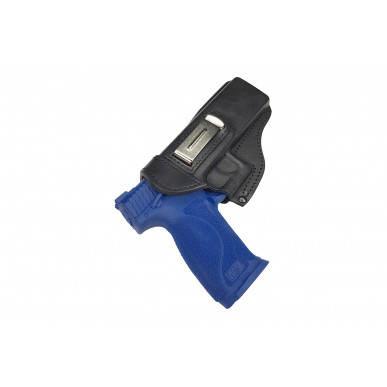 IWB 7 Leather Holster for Smith & Wesson M&P9 Barrel 5 Inch VlaMiTex
