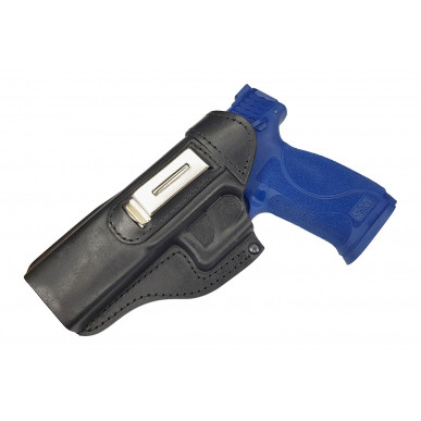 IWB-kotelo Smith & Wesson M&P9 5 tuumaa – Nahkainen sisävyökotelo