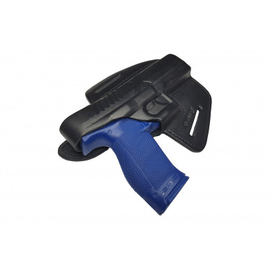 Leder Holster für Walther PDP OWB – Rechtshänder mit Druckknopf