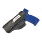 IWB 7 Leather Holster for Smith & Wesson M&P40 Barrel 5 Inch VlaMiTex