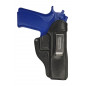 IWB 7 Leather Holster for Smith & Wesson 4506 Black VlaMiTex