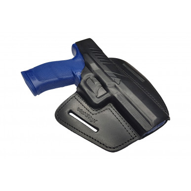 Leder Holster für Walther PDP OWB – Rechtshänder mit Druckknopf