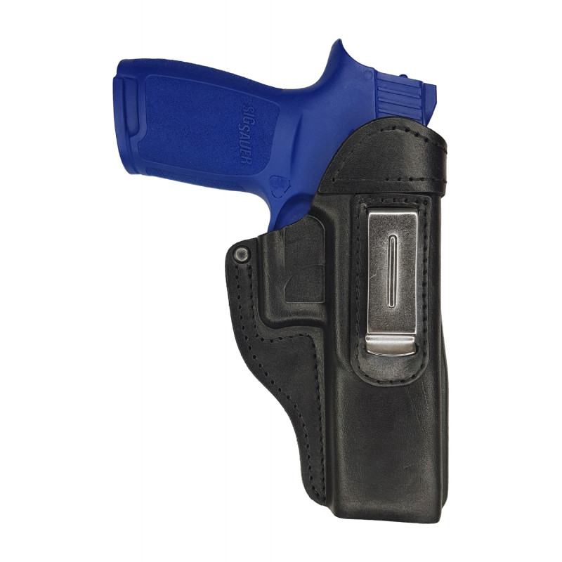 IWB 7 nahkakotelo Sig Sauer P320 Full Size musta VlaMiTex