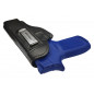 IWB 7 Leather Holster for Sig Sauer P320 Full Size Black VlaMiTex