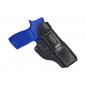 IWB 7 Leather Holster for Sig Sauer P320 Full Size Black VlaMiTex