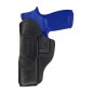 IWB 7 Leather Holster for Sig Sauer P320 Full Size Black VlaMiTex
