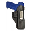 IWB 7 Leder Holster für Heckler und Koch P30L schwarz VlaMiTex
