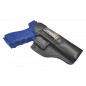 IWB 7 Leather Holster for Glock 34 Black VlaMiTex IWB 7 Leather Holster for Glock 34 Black VlaMiTex