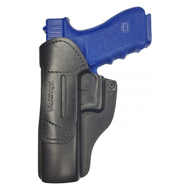 IWB-nahkakotelo Glock 34:lle – tarkka, huomaamaton, musta