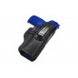 IWB 7 Leather Holster for FN FNS 5 Inch Black VlaMiTex