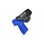 IWB 7 Leather Holster for FN FNS 5 Inch Black VlaMiTex