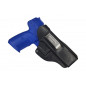 IWB 7 가죽 홀스터 FN FNS 5인치 검정색 VlaMiTex