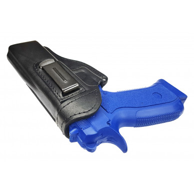 IWB-nahkakotelo CZ SP-01: taktinen, turvallinen, musta