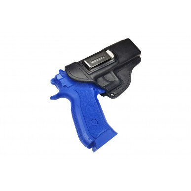 IWB Leather Holster for CZ SP-01 – Tactical, Secure, Black