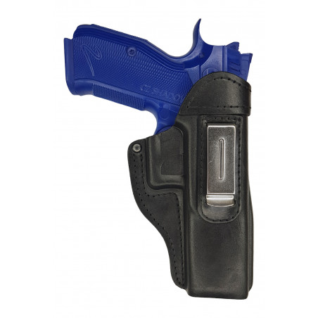 IWB kožené pouzdro pro CZ Shadow 2 – sportovní, bezpečné, černé