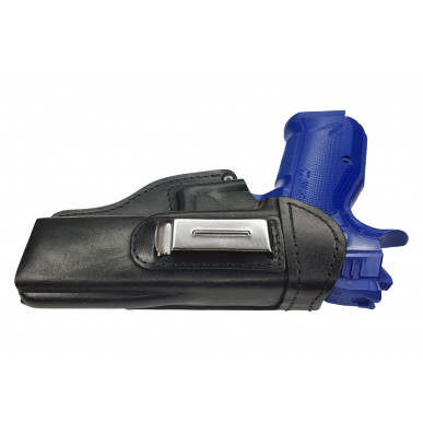 IWB Leather Holster for CZ Shadow 2 – sporty, secure, black