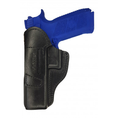 IWB Leather Holster for CZ P-09 – Concealed, Large, Sturdy