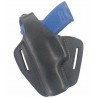B2Li Leder Gürtel Holster für Glock 20 schwarz für Linkshänder