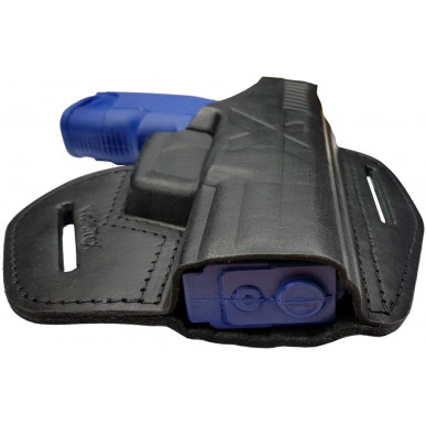 Leder Holster für H&K P30L OWB – Rechtshänder mit Druckknopf