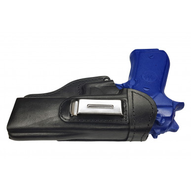 IWB Leather Holster for Beretta 92X – modern, concealed, black