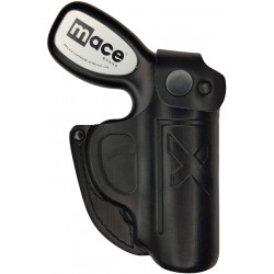 Leather Holster for Mace Pepper Gun OWB – Right-Handed with Snap Button