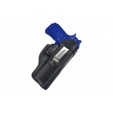 IWB kožené pouzdro pro Beretta 96 – pevné, skryté, černé