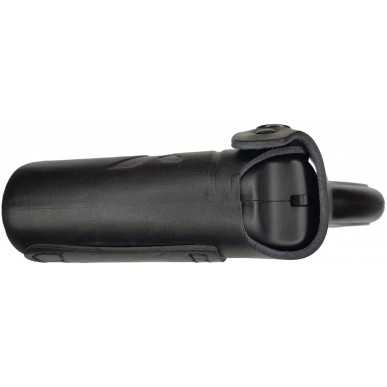 Leather Holster for Mace Pepper Gun OWB – Right-Handed with Snap Button