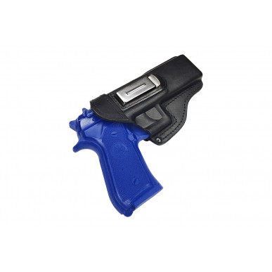 IWB-nahkakotelo Beretta 92FS:lle – luotettava, huomaamaton, musta