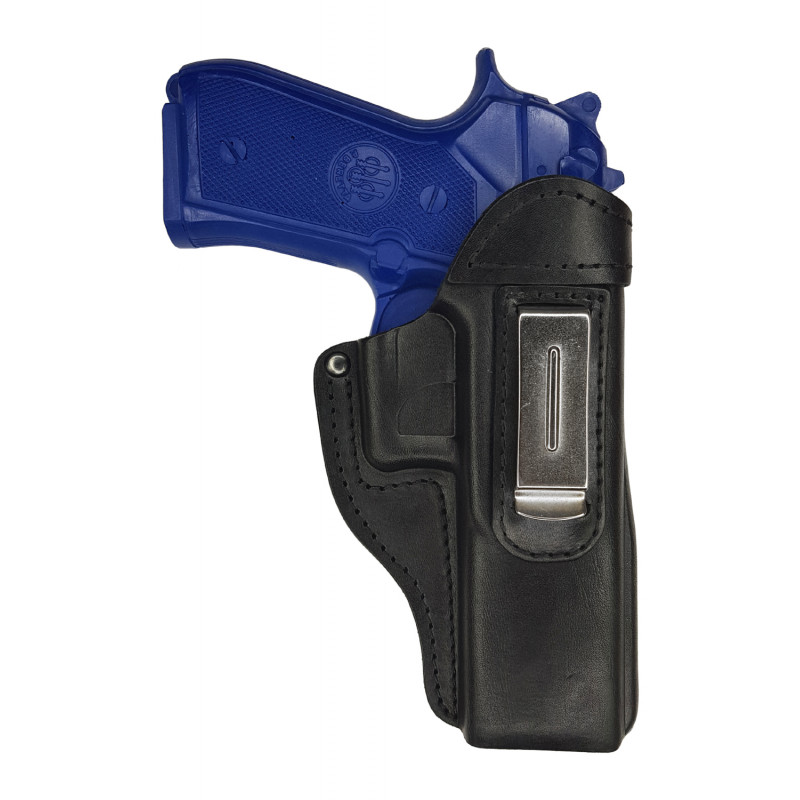 IWB 7 가죽 홀스터 Beretta 92F용 검정색 VlaMiTex IWB 7 가죽 홀스터 Beretta 92F용 검정색 VlaMiTex