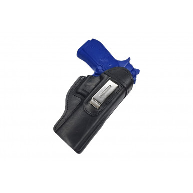 IWB 가죽 홀스터 Beretta 92F – 클래식, 견고함, 검정색